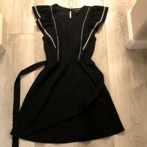 Never worn black ruffle dress!